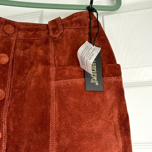 Blanknyc genuine leather skirt - Picture 3 of 11